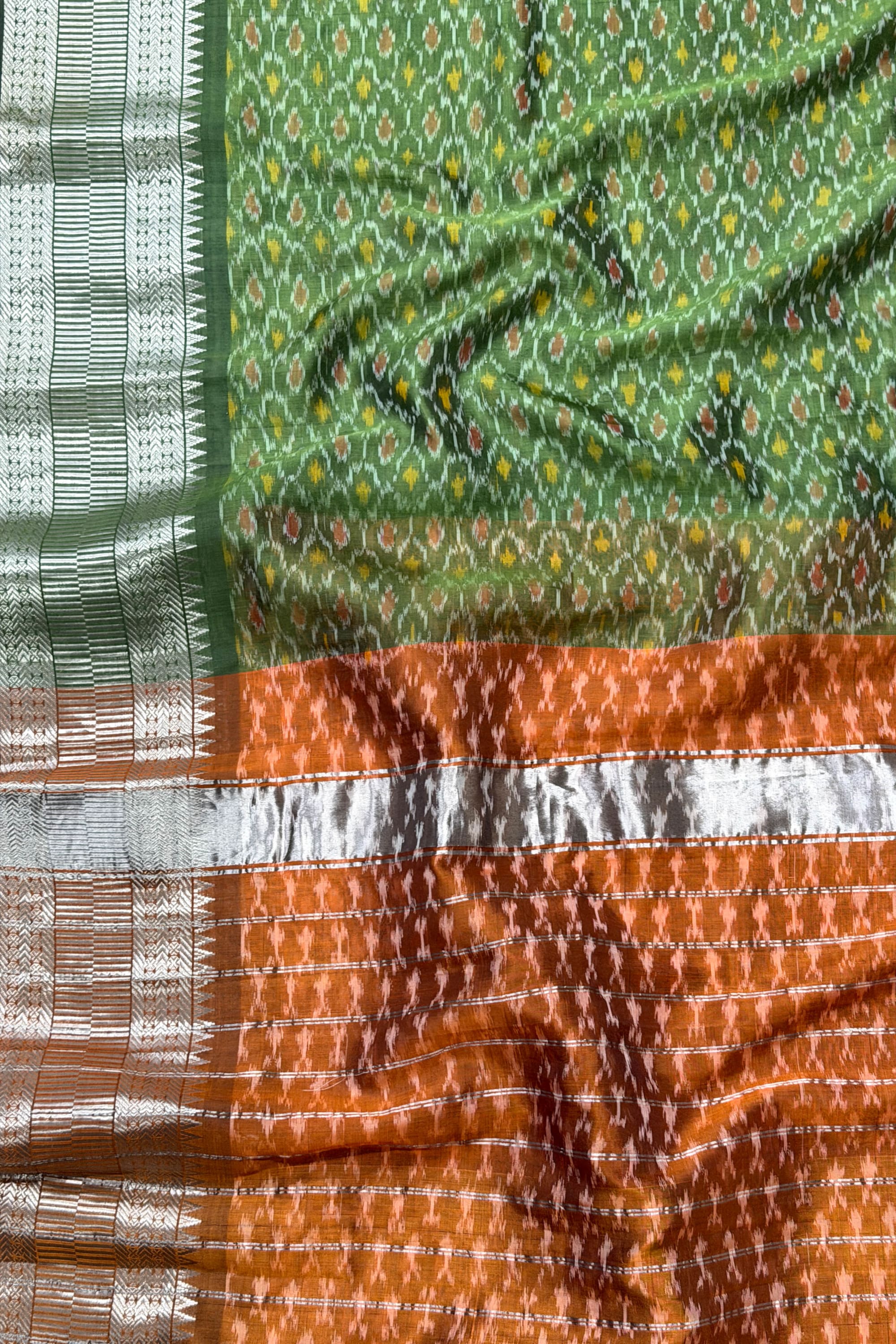 Brown Silk Saree