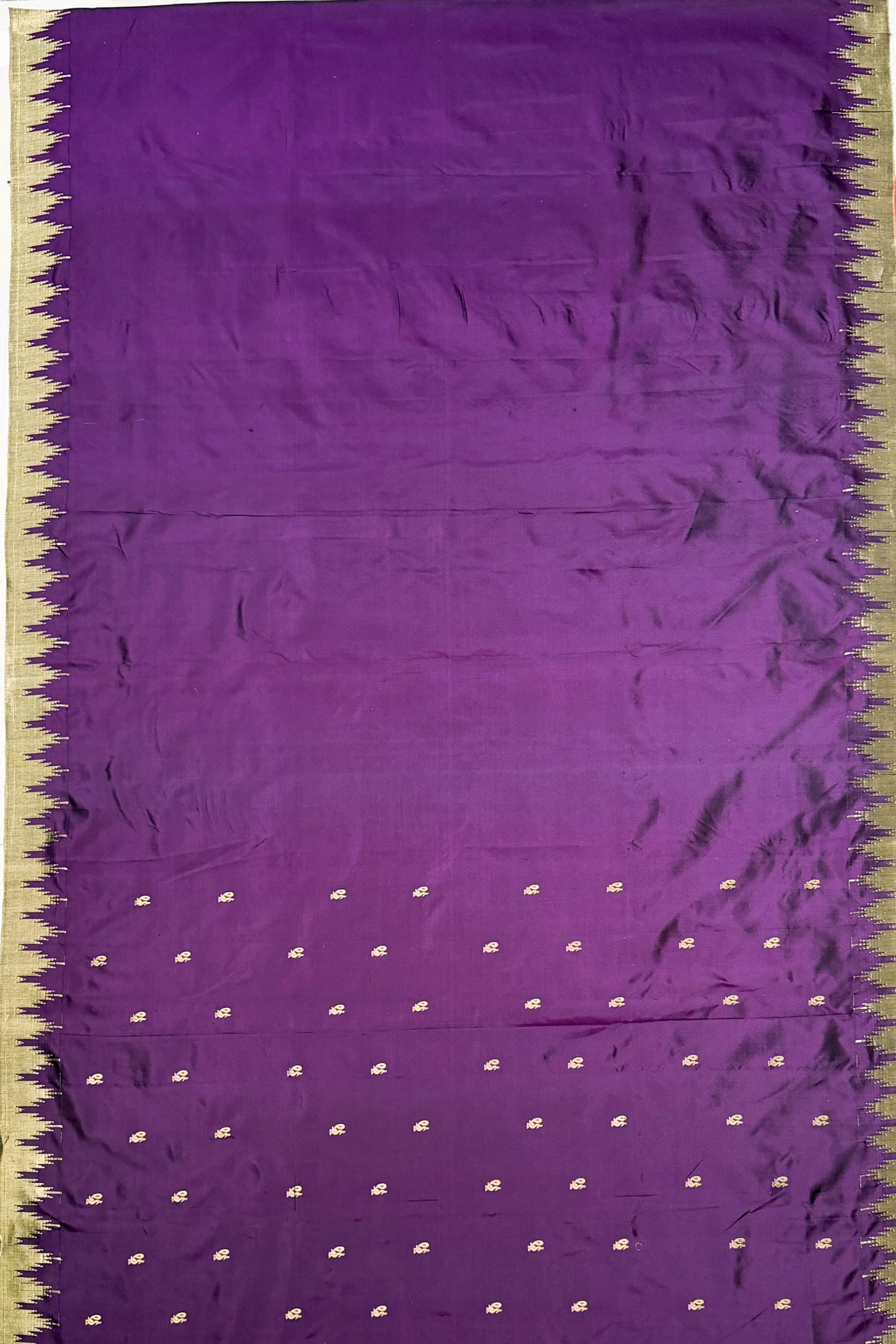 Purple Silk Saree